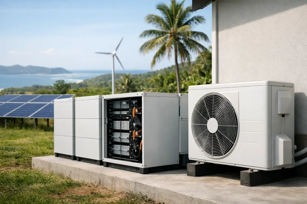 Can Batteries Power Air Conditioning in Nicoya?