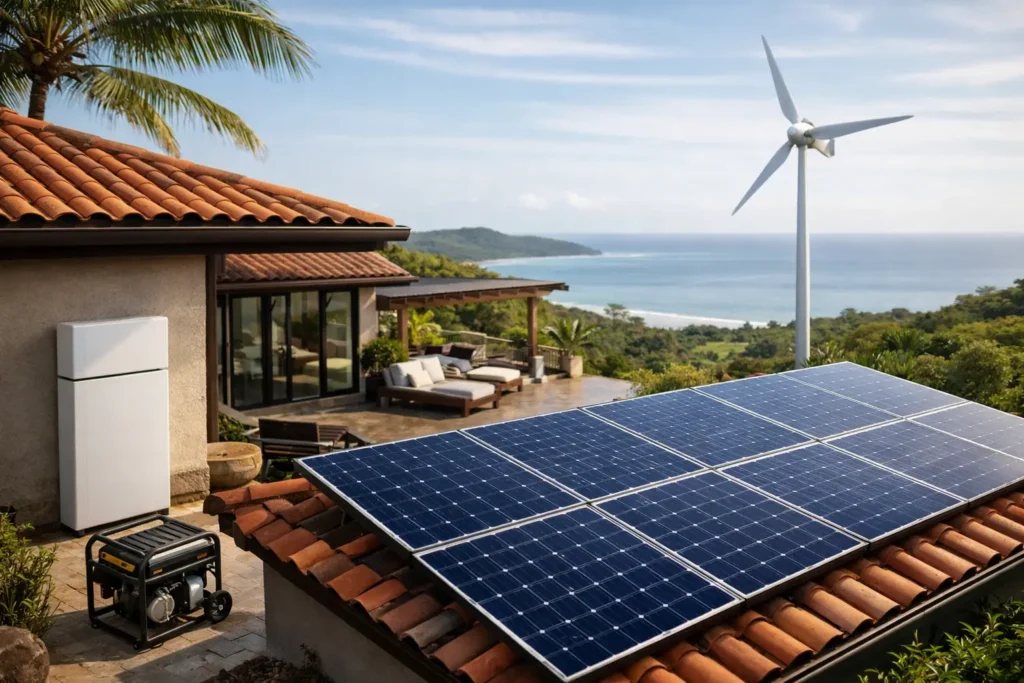 Home Energy Resilience for Nicoya Properties