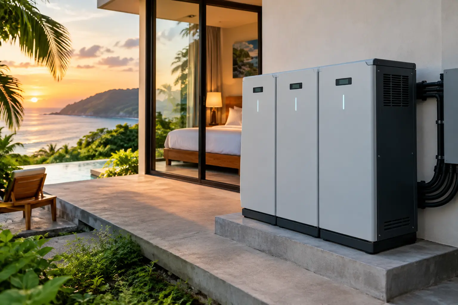 Hotel Battery Backup for Reliable Guest Stays in Nicoya
