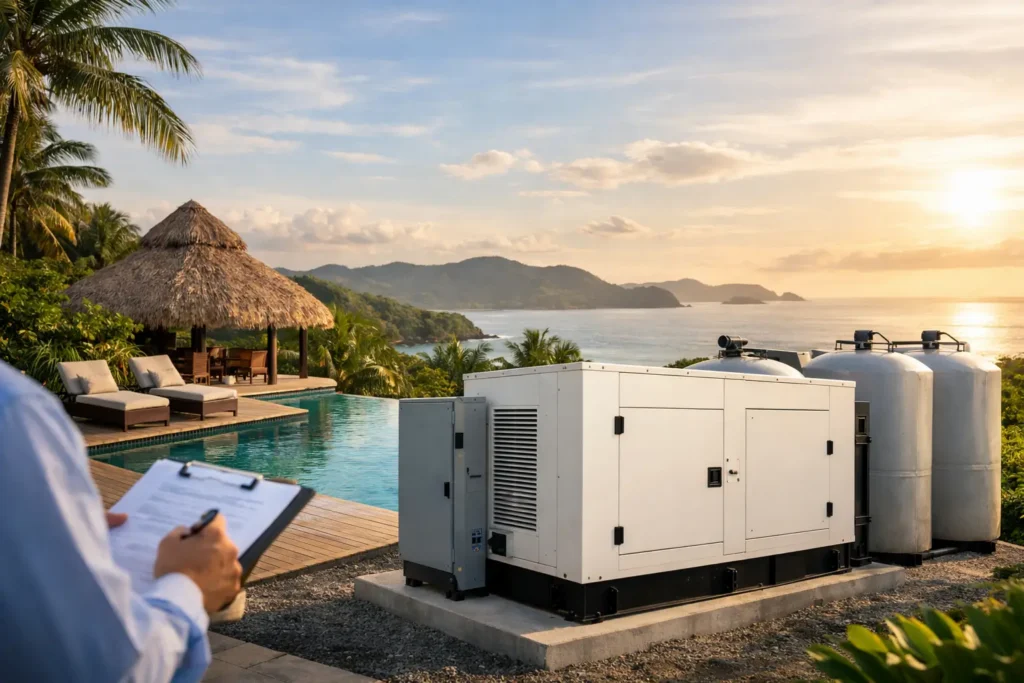 How to Plan Hotel Backup Power for Nicoya