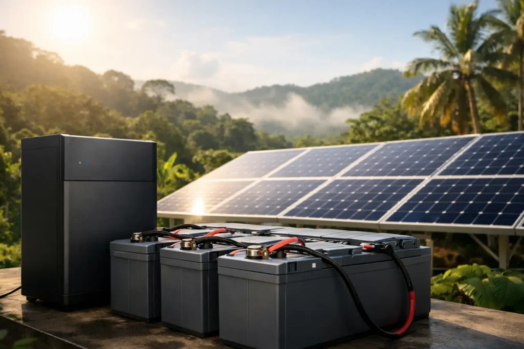 Solar Battery Longevity in Costa Rica’s Tropics