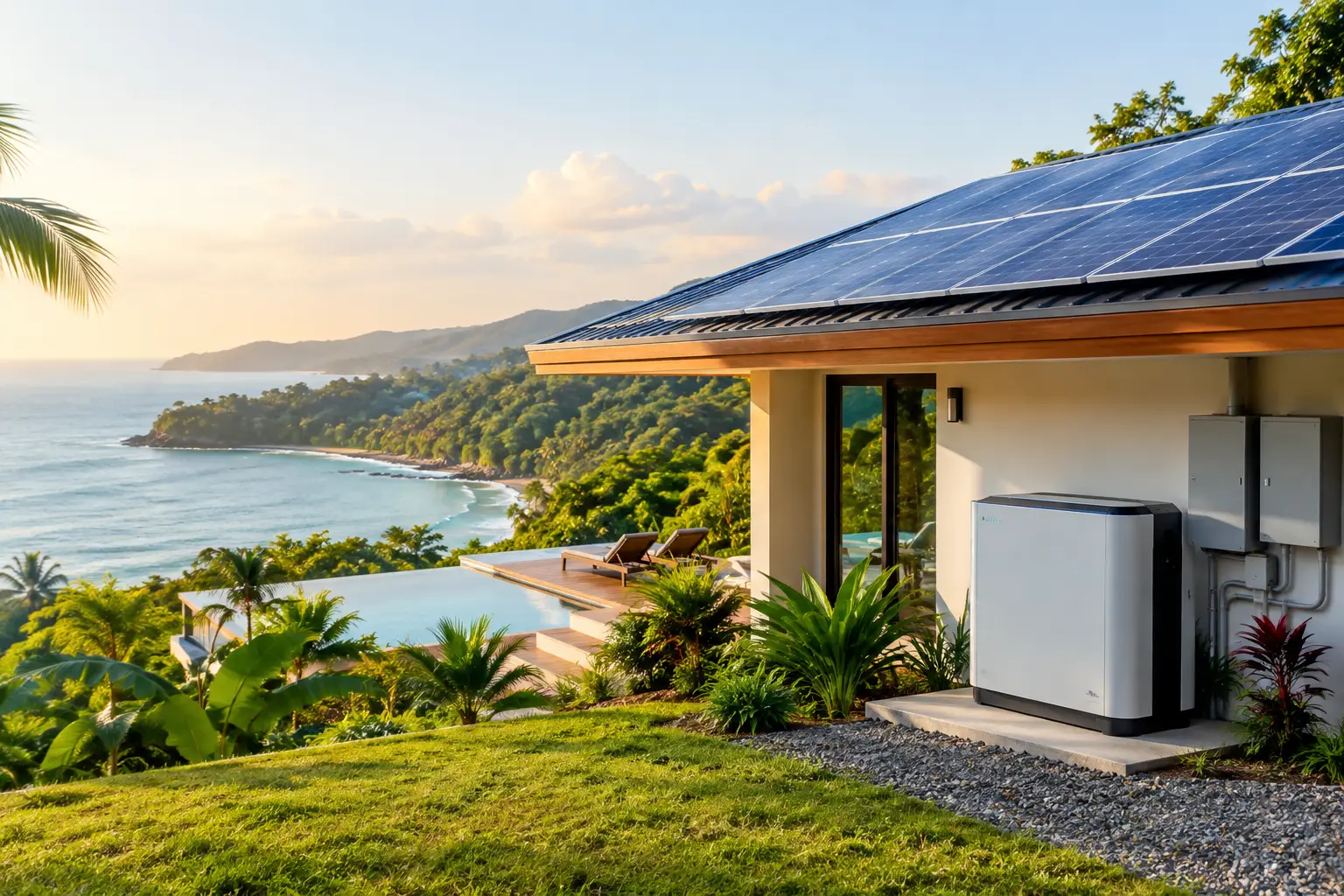 Grid Resilience for Nicoya Homes and Hotels