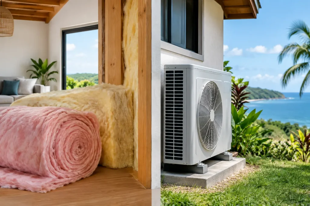 Insulation Versus Air Conditioning in Nicoya